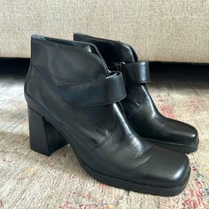 Unisa Leather Ankle Bootie